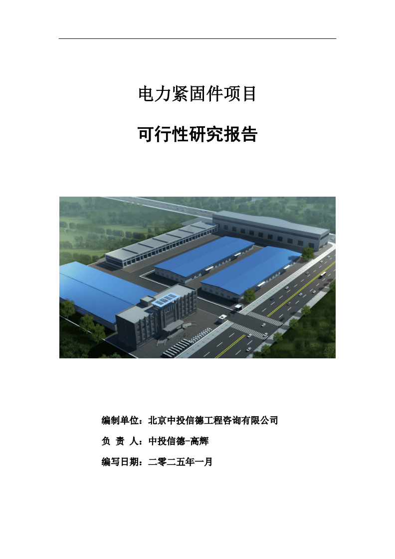 电力紧固件项目可行性研究报告-参考文案.doc